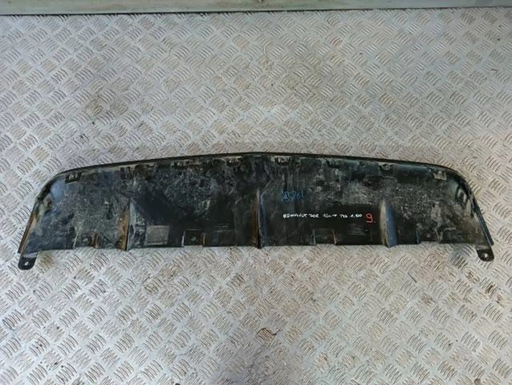 фото №1, M19 renault zoe спойлер накладка бампера задняя