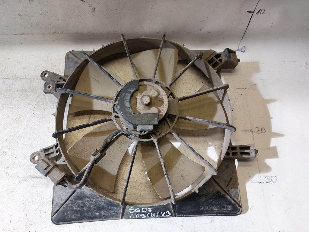 фото №4, Вентилятор радіатора honda accord vii