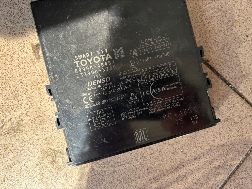 фото №2, Lexus rx iv модуль блок управления 89990-48451