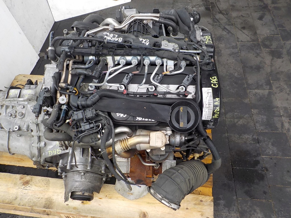 фото №8, Audi a4 b8 09r 2.0 tdi 143km двигатель cag kompletny film