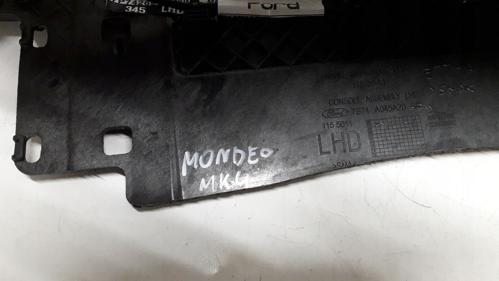 фото №8, Ford mondeo mk4 туннель средний подлокотник