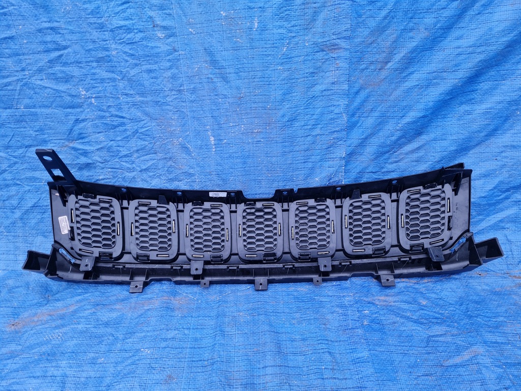 фото №6, Jeep compass ii 2017 - решётка радиатора решётка радиатора хром