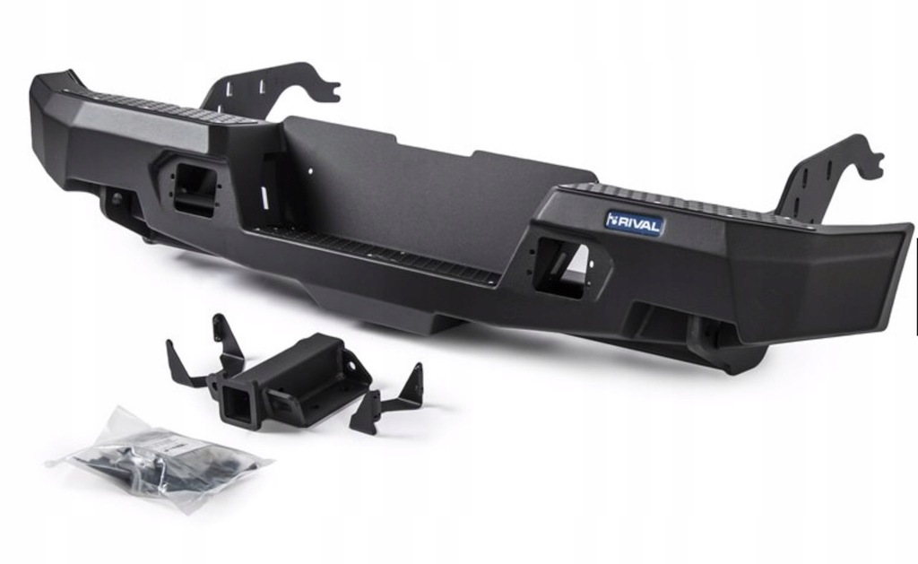 фото №2, Бампер aluminiowy задній rival 4x4 - ford ranger 2015-