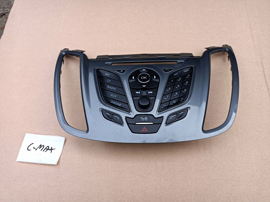 фото №1, Панель радио навигации ford c-max mk2