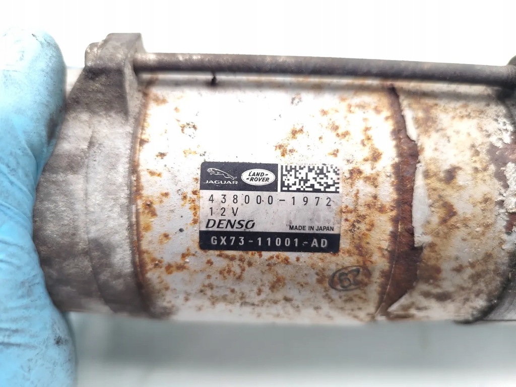 фото №7, Jaguar xe стартер 2.0 d дизель 120kw 163 hp gx73-11001-ad 438000-1972