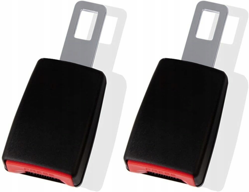 фото №1, 2x заглушка поперечина безпеки ременів подовжувач адаптер пряжка