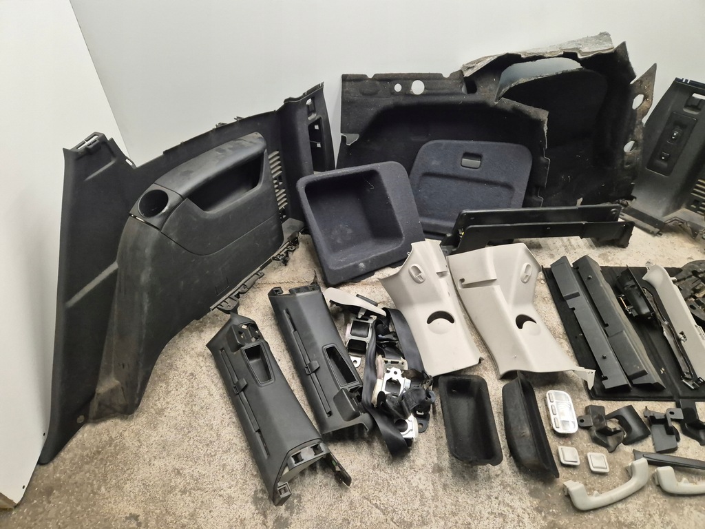 фото №8, Citroen c4 grand picasso сиденья сиденье заднее сиденье обшивки коврик 7 человек комплект