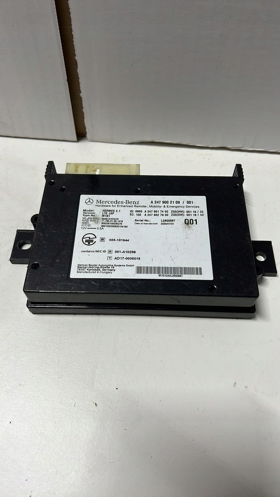 фото №1, Mercedes gla h247 модуль блок управления sos a2479002109