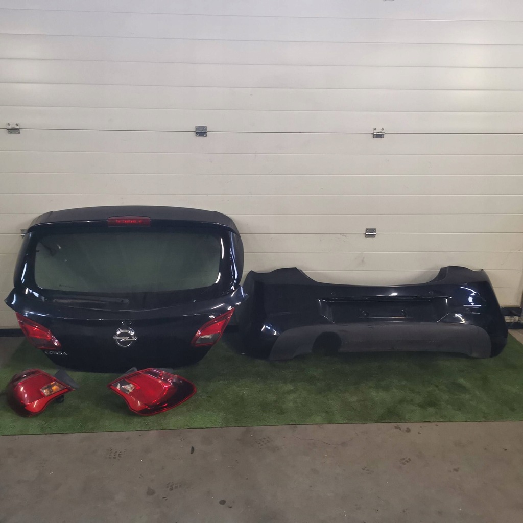 фото №1, Opel corsa e кришка багажника багажника бампер лампи z22x