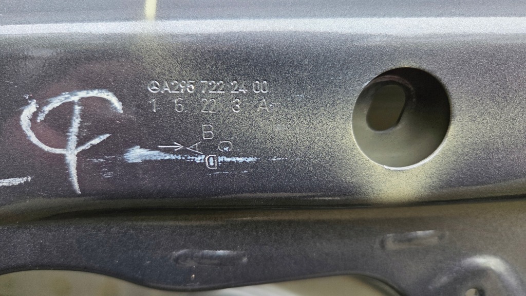 Mercedes eqe a295 w295 дверь правое перед передние a2957222400 Киев