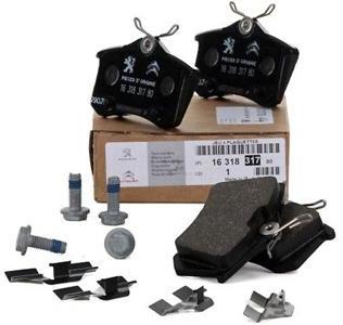 фото №1, Оригінальний номер psa гальмівні колодки гальмівні задня citroen c3 ii c4 i