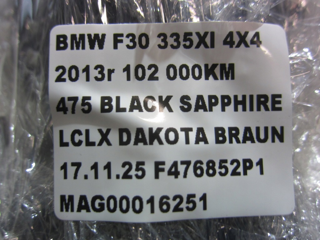 фото №10, Bmw 3 f30 f31 f34 натягувач pas безпеки правий usa 72117272476 7272476