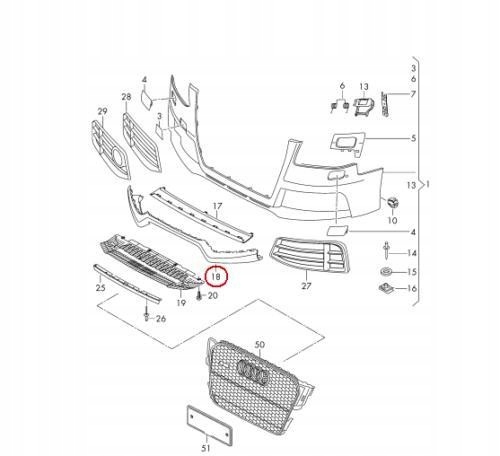 фото №5, Спойлер загрунтований vag audi rs5 coupe quattro 2010 2016 оригінальний