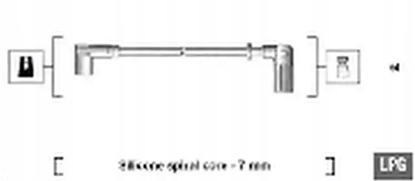 фото №1, Провода зажигания 941095680607 magneti marelli