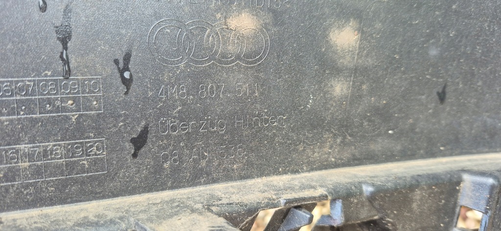 фото №8, Audi q8 4m8 s-line бампер задня задній 4m0807511