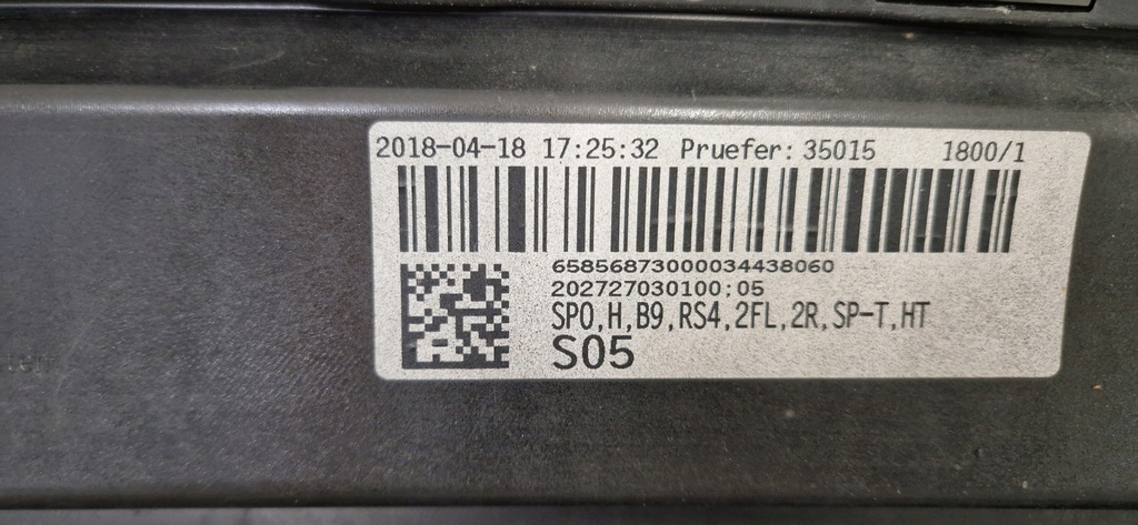 фото №9, Audi rs4 b9 спойлер бампера задняя задний 8w9807521a