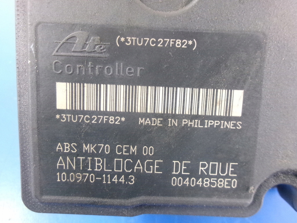 фото №5, Peugeot 207 насос abs 9662298480 ate 10.0207-0092.4 ate 10.0970-11443