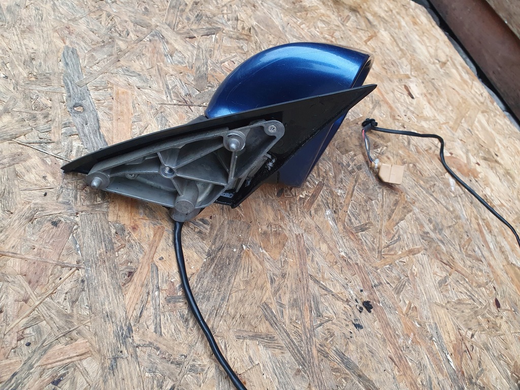 фото №6, Зеркало правое audi a4 b7 europa 5 pin niebieskie