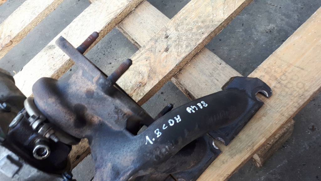 фото №5, A4 b8 a5 турбонагнетатель коллектор 1.8 tfsi cdh 06h145701l