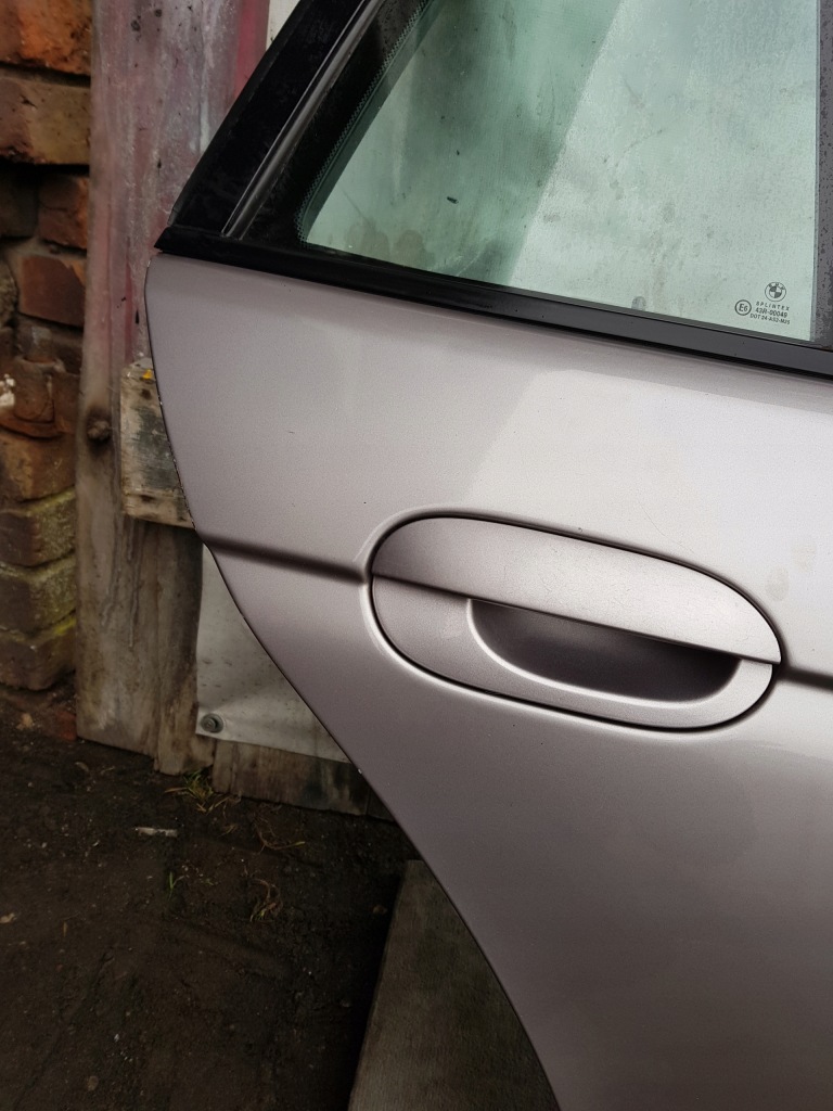 Bmw e39 двері праві задній aspensilber Зі Шроту