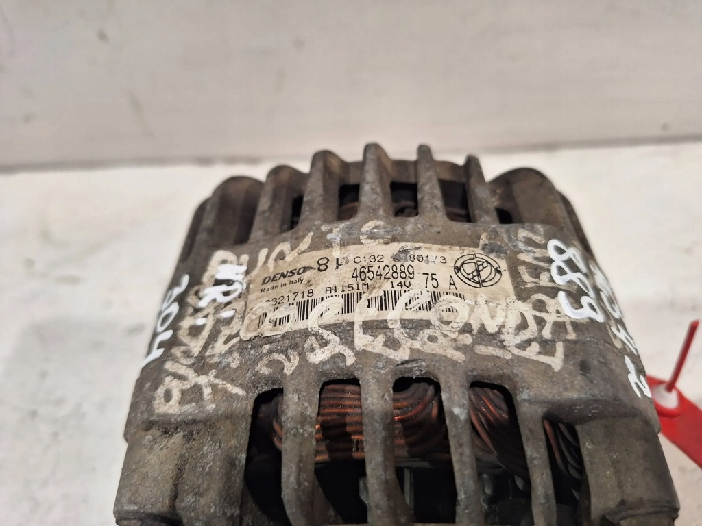 Генератор denso 46542889 14v 75a fiat idea 1.2 16v 80km 03- Недорого