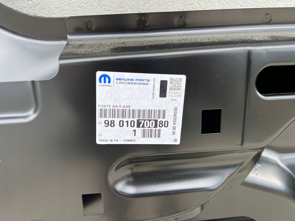 фото №16, Двері citroen c4 cactus 2014-2017 nowe оригінальні задня правий задні праве