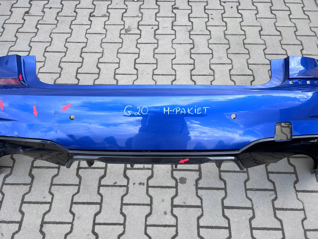 фото №7, Бампер задня задній bmw 3 g20 m набір карбон