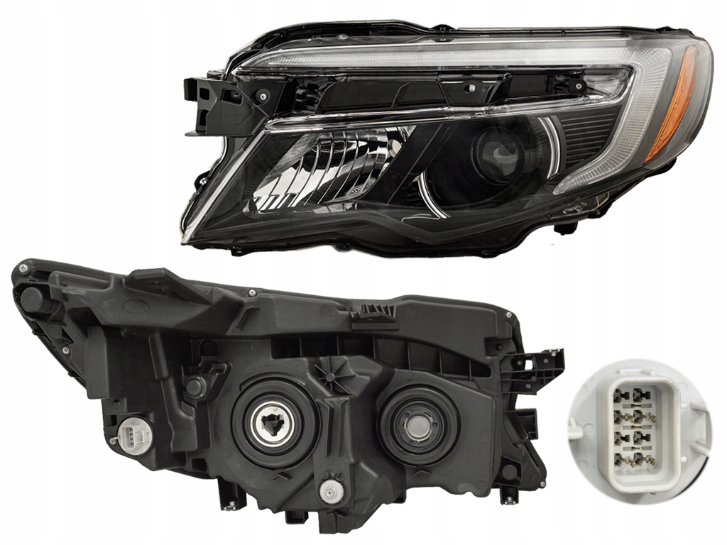 фото №1, Honda ridgeline 2016-2020 фара лампа левая led drl 33150tg7a12