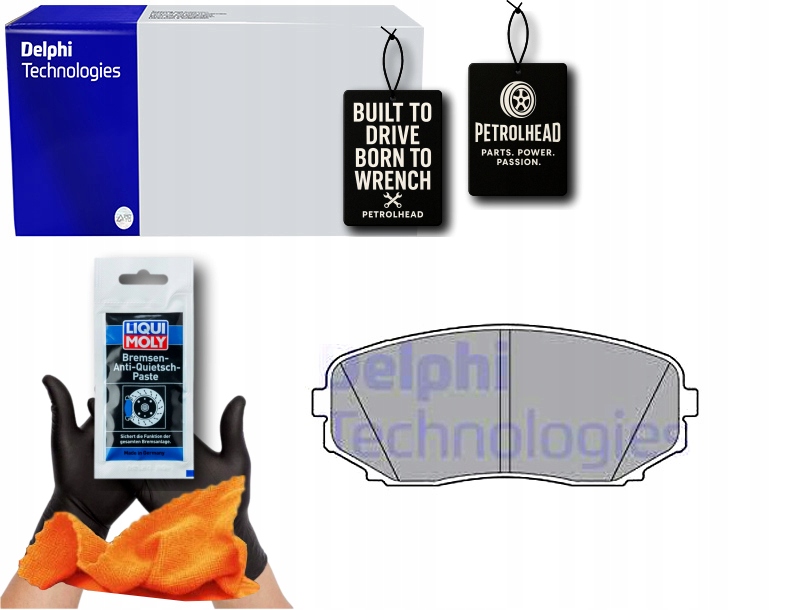 фото №1, Тормозные колодки тормозные перед mitsubishi eclipse outlander i #petrolhead pro+ kit3