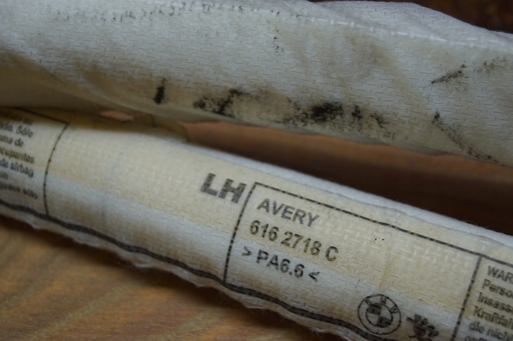 фото №11, Шторка безопасности подушка безопасности левая bmw x5 e70 5076603 6162718c