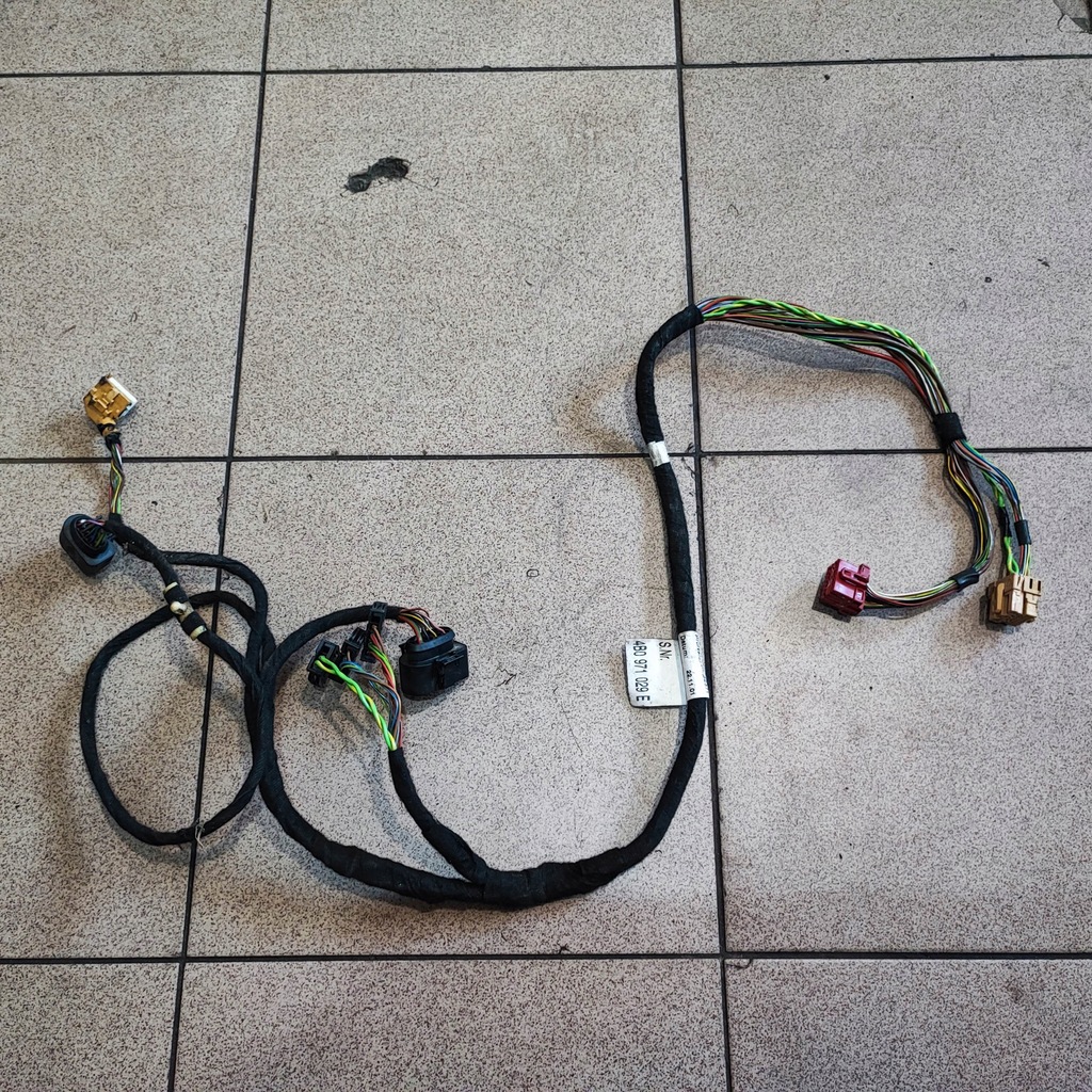 фото №1, Жгут дверь левый перед audi a6 c5 lift