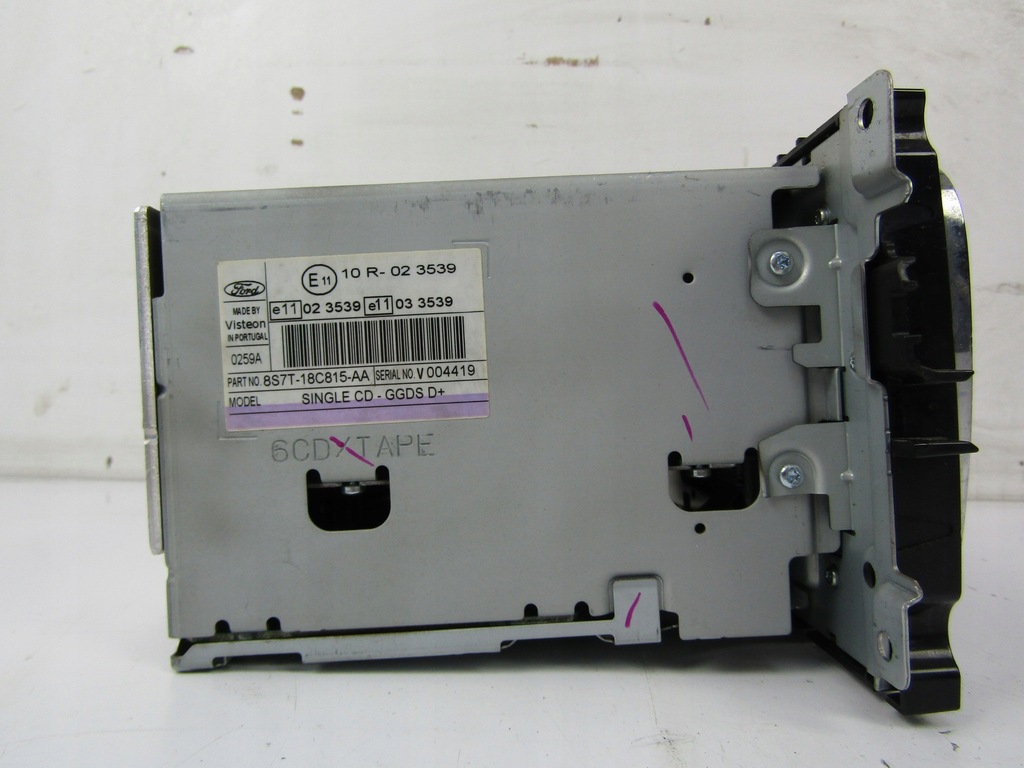 фото №4, Ford galaxy mk2 mk3 радіо 8s7t-18c815-aa