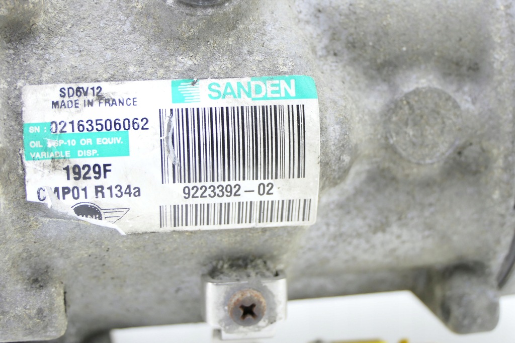 фото №10, Компресор кондиціонера mini r55 r56 1.6 vti