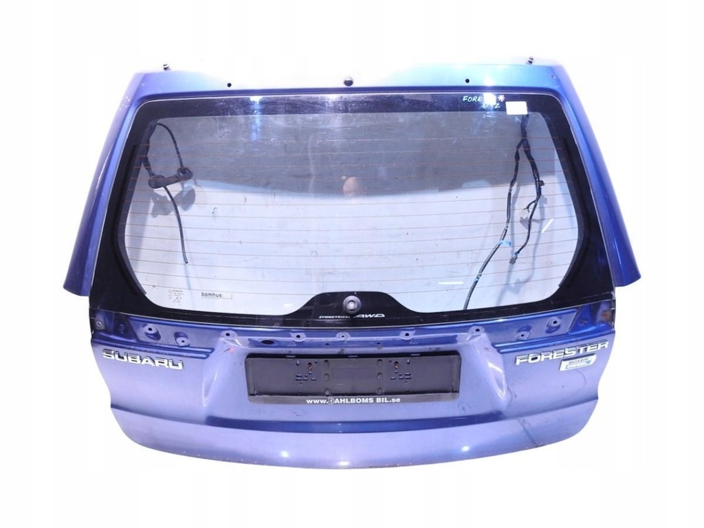 фото №1, Крышка багажника задняя стекло 64z subaru forester iii
