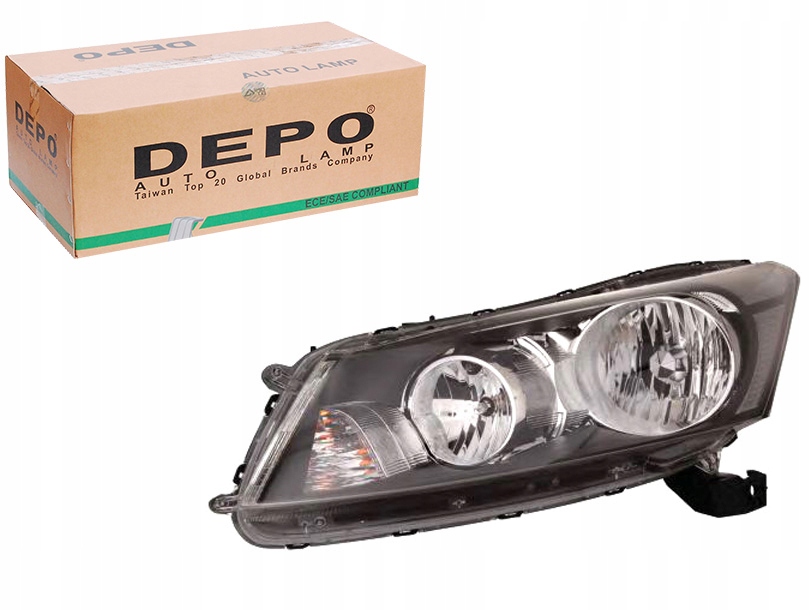 фото №2, Фара левый перед honda accord viii