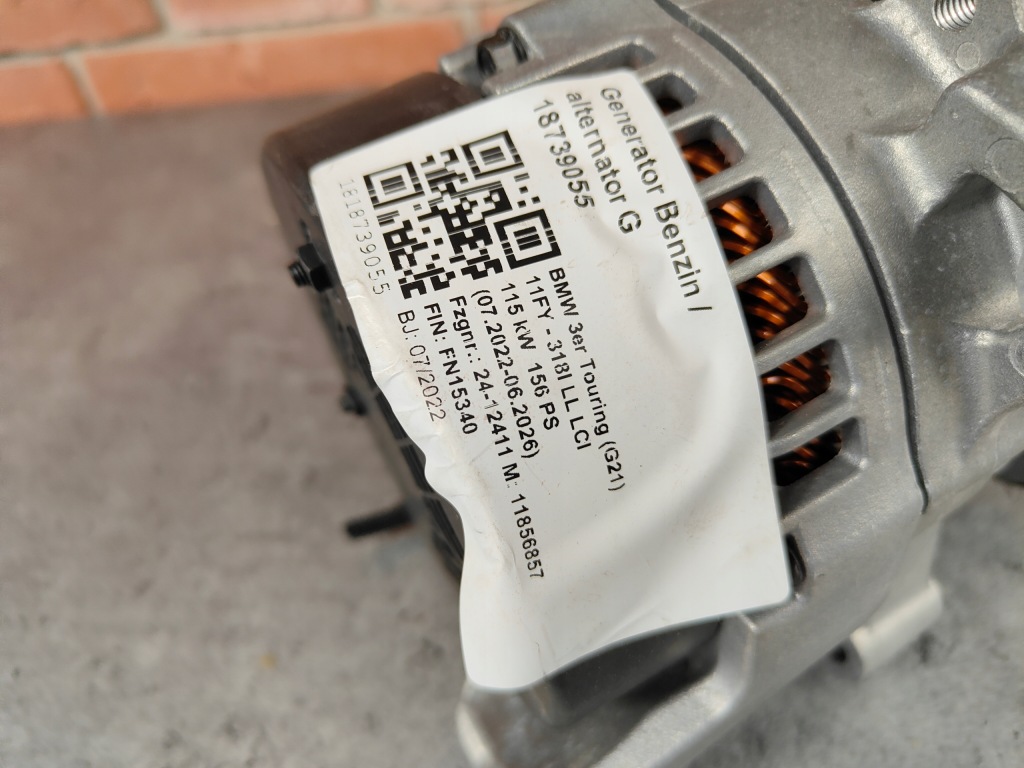 Купить Bmw g15 g20 g30 g32 g05 x4 b46 b48 b58 генератор 150a 12v 8654280