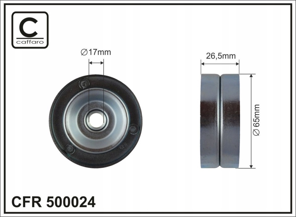 фото №2, Ролик натяжитель ремень клиновой hyundai accent iv