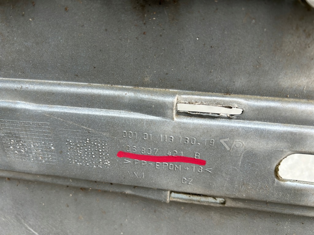 фото №8, Бампер задний задняя skoda octavia i 1 lift hb 106807421b poznań