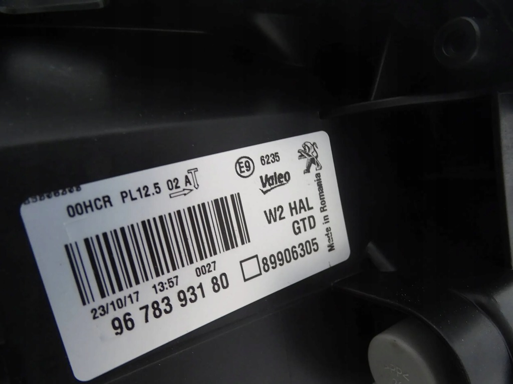 фото №5, Лампа перед передняя левая peugeot 508