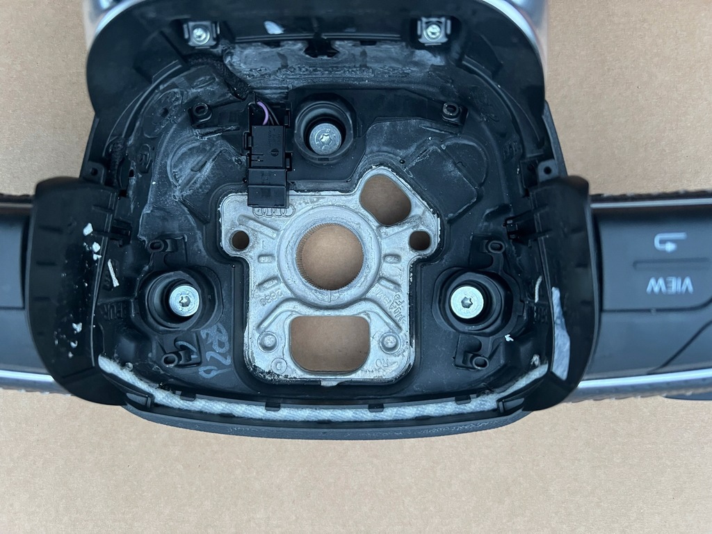 фото №8, Audi q7 4m s-line воздуховод ручка лепестки переключения кожа