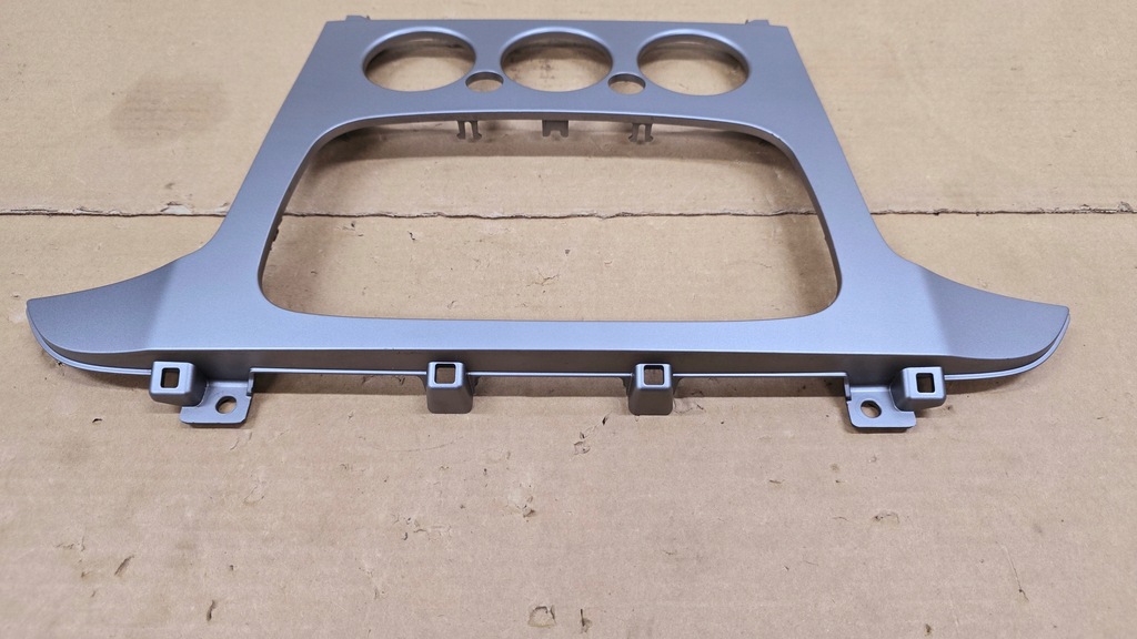 фото №10, Ford s-max mk1 galaxy mk3 2006 - 2015 rok рамка радіо консолі срібляста сіра