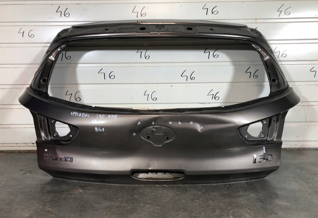фото №1, Hyundai i30 iii 3 hb 2016- крышка багажника задняя задняя
