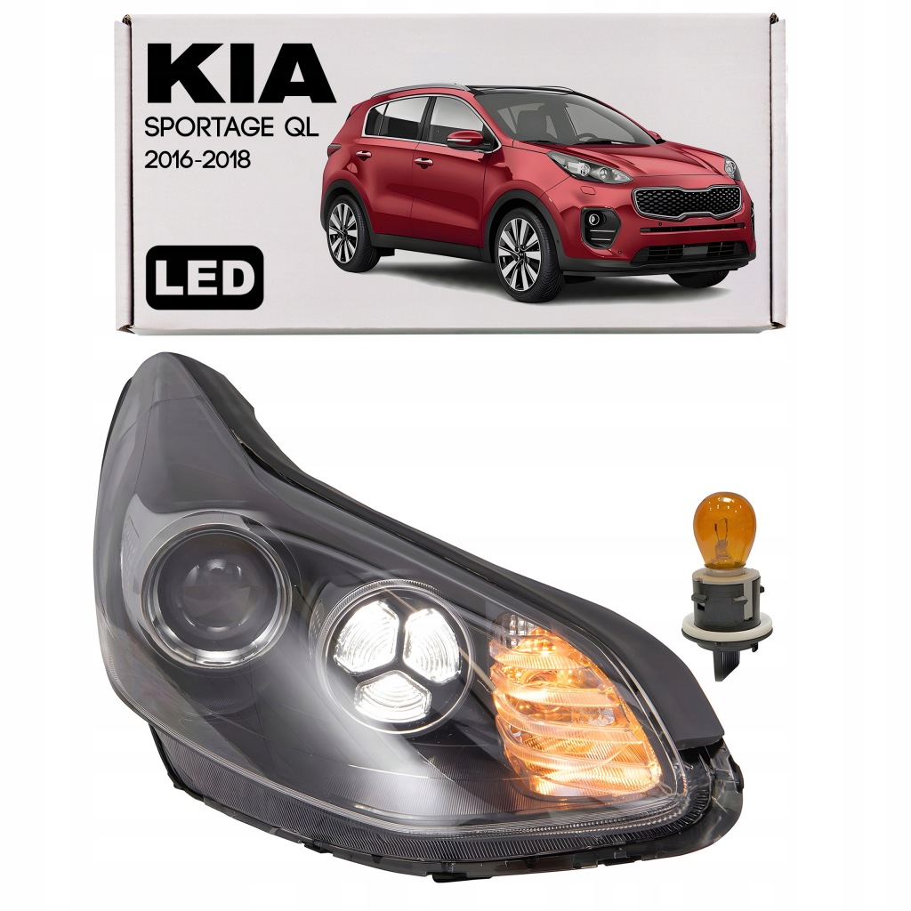 фото №1, Kia sportage iv ql 2016-2018 przed lift лампа передняя правая led 92102f1010
