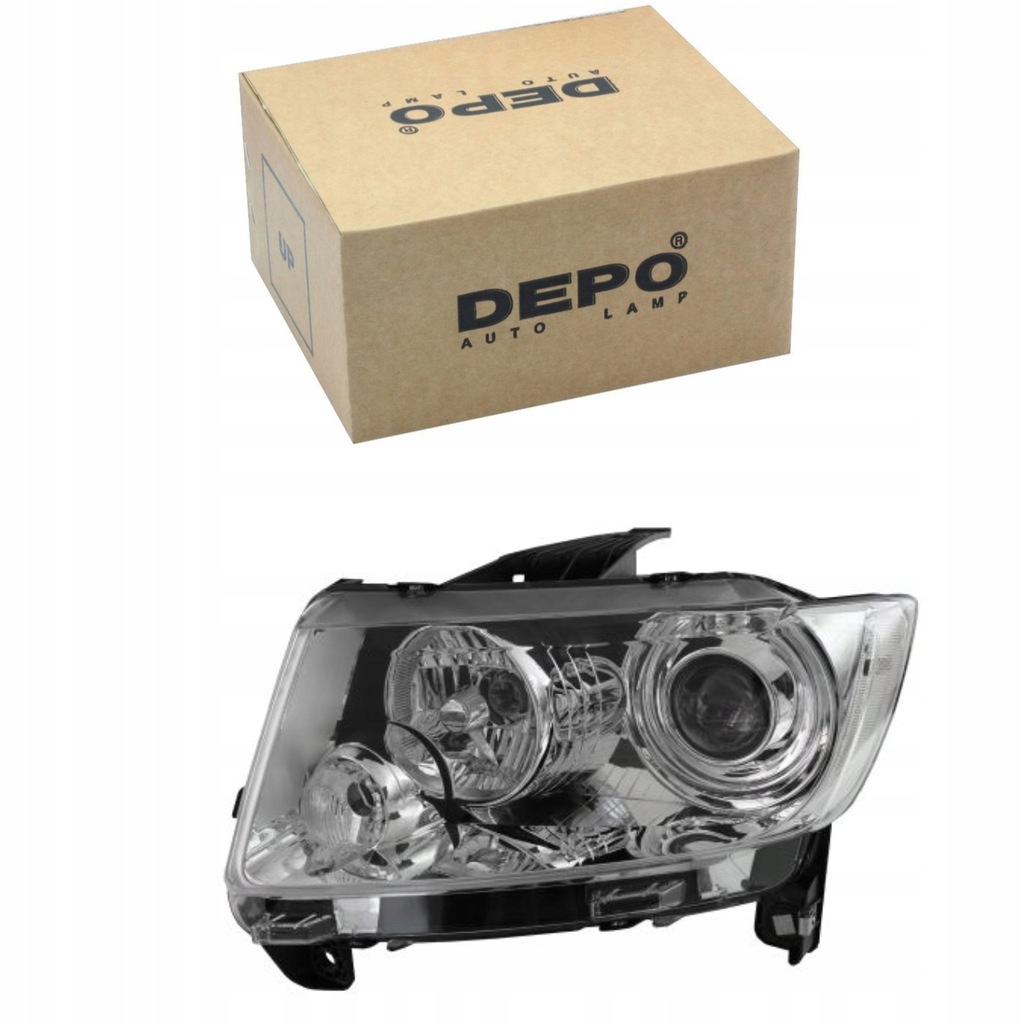 фото №1, Фара лампа левый do jeep compass mk49 2006-