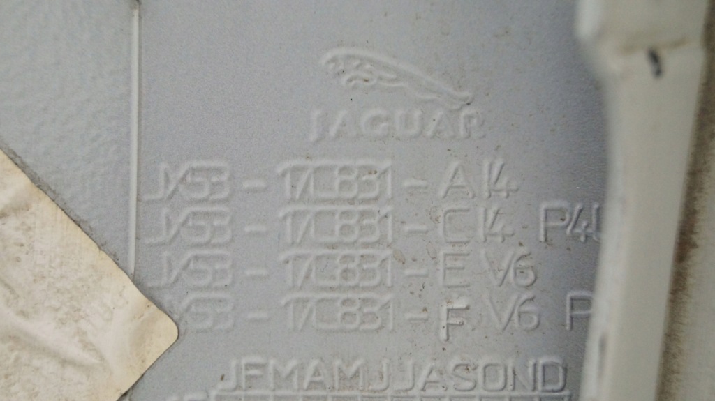 Jaguar f type рестайлінг  17-20 бампер передній перед c3t Зі Шроту