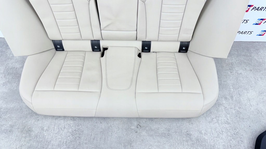 фото №10, Bmw g21 сидіння заднє сидіння обшивки m-pakiet шкіра uk kombi oyster з підігрівом