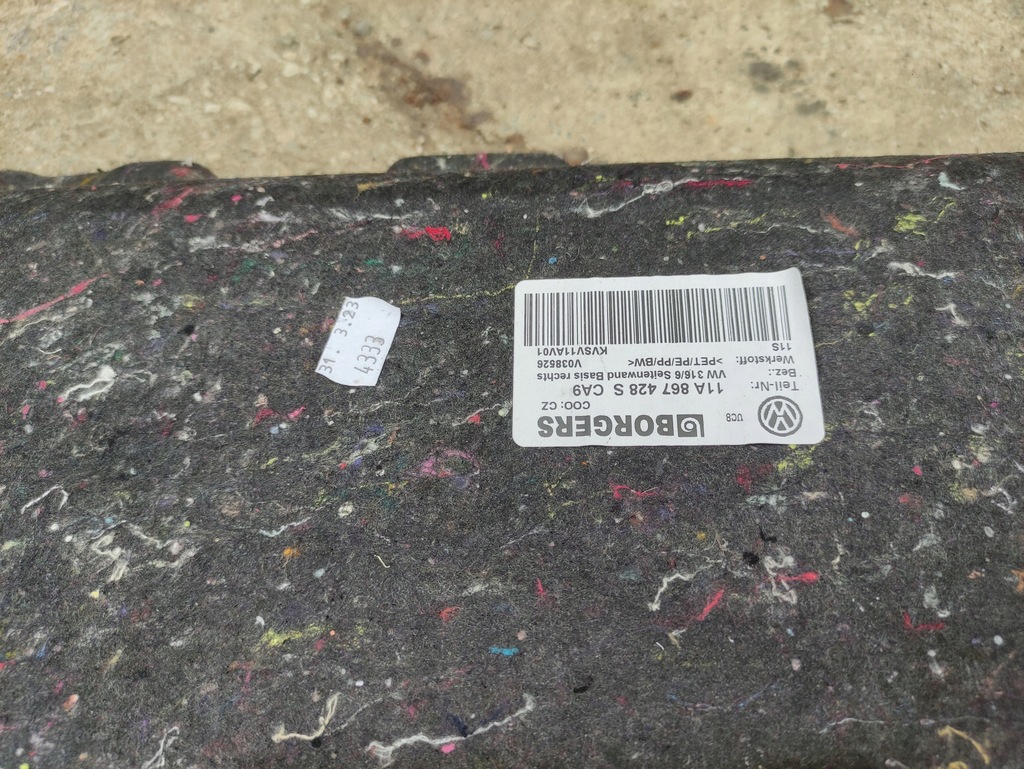 фото №9, Vw volkswagen id4 id.4 обшивка багажника правий задня задній 11a867428s