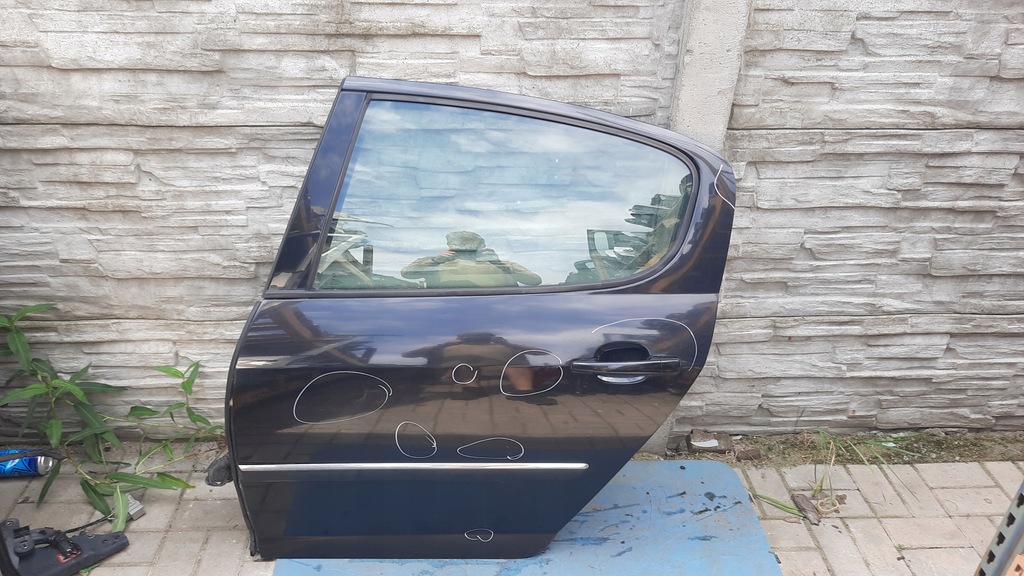 фото №1, Дверь задняя задние левая peugeot 407 04r sedan