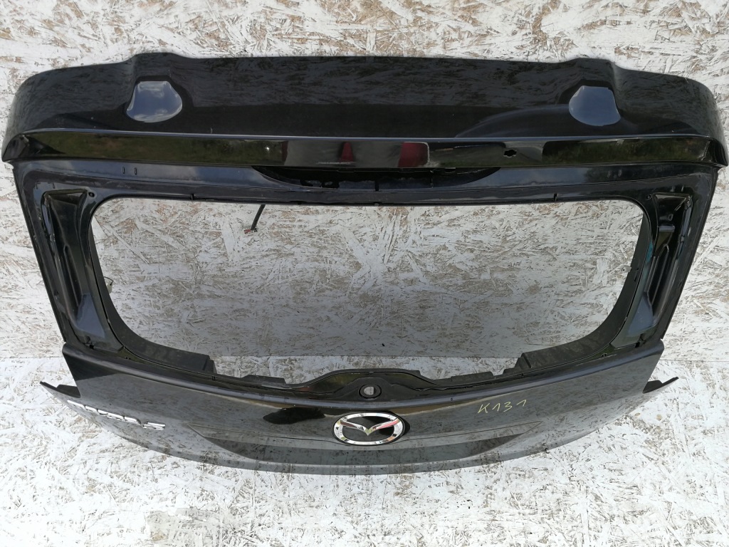 фото №4, Mazda 5 крышка багажника багажника задняя задняя
