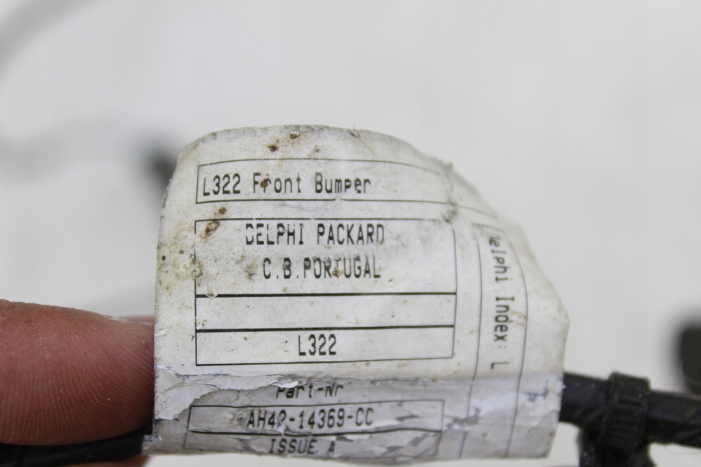 фото №8, Range rover l322 джгут pdc бампера перед ah42-14369-cc